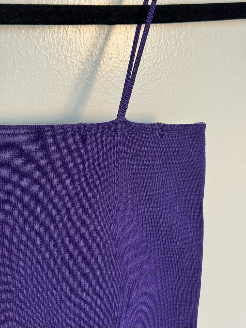 Mango Deep Purple Cropped Button Cardigan - Picture 12 of 15
